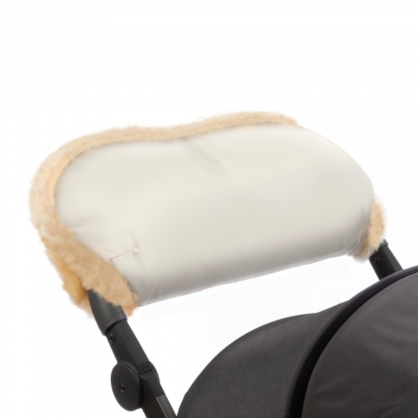 Муфта для рук на коляску Esspero Diaz (Натуральная шерсть)  Beige - купить по цене от производителя в официальном интернет-магазине