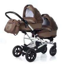 Детская коляска для двойни для новорожденного Esspero Duetto (шасси Grey)