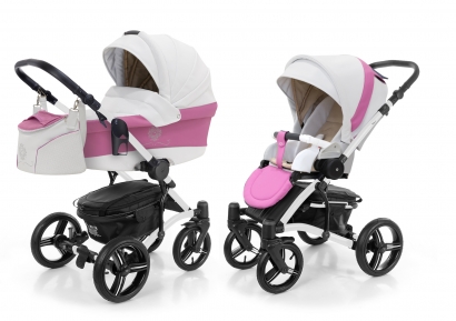Коляска 2 в 1 Esspero LE Alesund (шасси Tour White) Pink