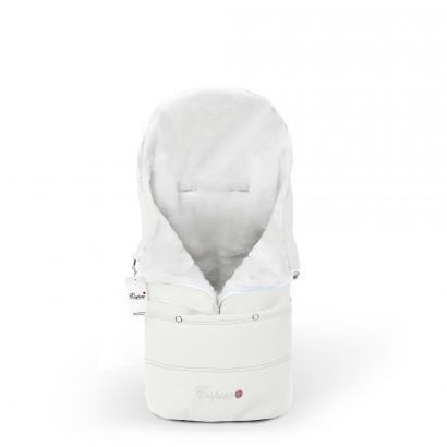 Конверт в коляску Esspero Transformer Arctic (натуральная 100% шерсть) White