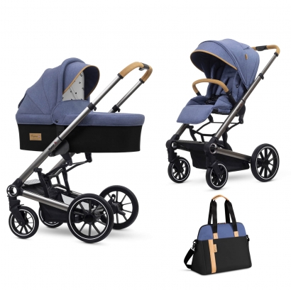 Коляска 2 в 1 Esspero Tour S + сумка Denim