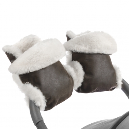 Муфта - рукавички для коляски Esspero Gretta (100% овечья шерсть)