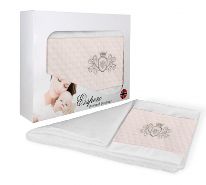 Комплект постельного белья в коляску Esspero Conny 5 предметов Crown Beige