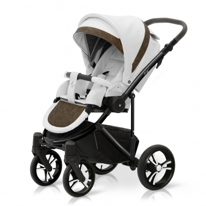 Прогулочная коляска Esspero LE Flowers (шасси Black) Brown