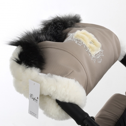 Муфта для рук на коляску Esspero Amato Mokka