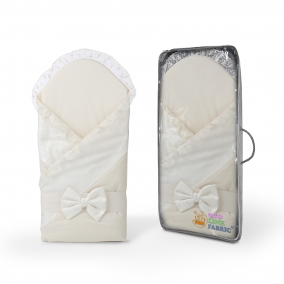 Конверт на выписку Eco Line Малыш Премиум Бежевый