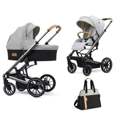 Коляска 2 в 1 Esspero Tour S + сумка Grey