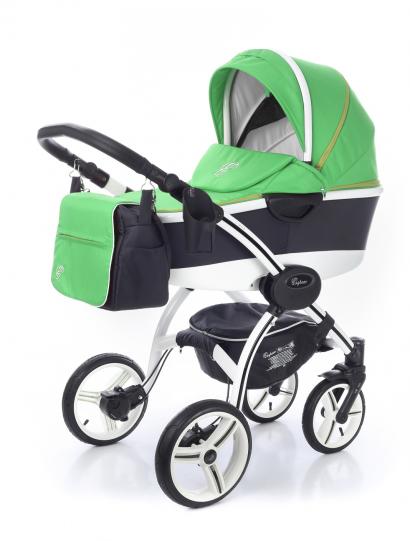 Коляска для новорожденных Esspero I-Nova Alu (шасси White) Green