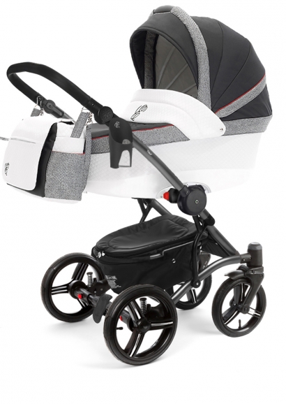 Коляска для новорожденных Esspero Grand Tour (шасси Graphite) Royal Grey