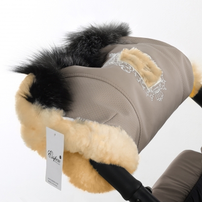 Муфта для рук на коляску Esspero Amato ST Mokka