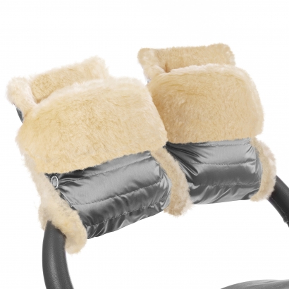 Муфта - рукавички для коляски Esspero Oskar (Натуральная шерсть)