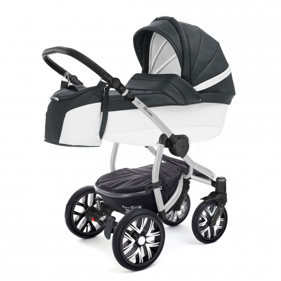 Коляска для новорожденных Esspero Grand Discovery (шасси Grey) Nappa Graphite