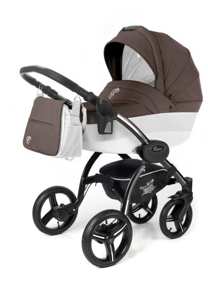 Коляска для новорожденных Esspero Grand I-Nova (шасси Black) Cacao leatherette