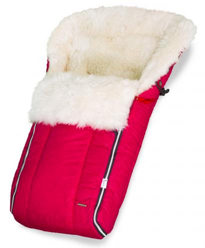 Конверт в коляску меховой Esspero Nicolas Icelandic Sheep (натуральная овчина) Pink