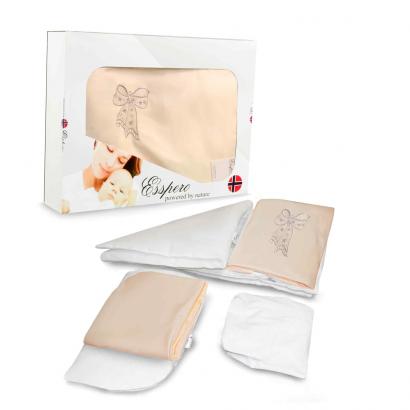 Дополнительный комплект постельного белья в коляску Esspero Lui 2 предмета Бант