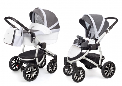 Детская коляска 2 в 1 Esspero Grand Discovery (шасси Grey) Royal Light Grey