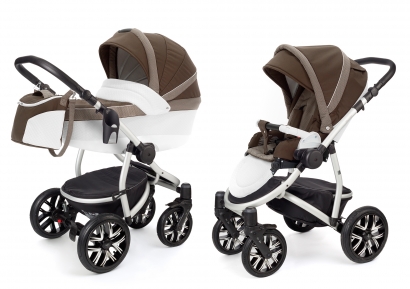 Детская коляска 2 в 1 Esspero Grand Discovery (шасси Grey) Royal Brown