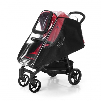 Дождевик для коляски Esspero Cabinet Leatherette Black Black