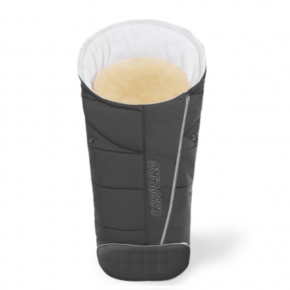 Конверт в коляску Esspero Maris Plus Y (флис + натуральный мех) Dark