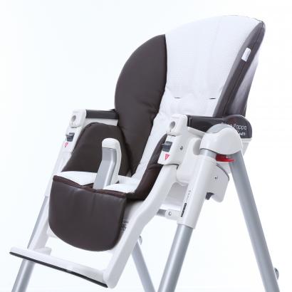 Сменный чехол сидения Esspero Sport к стульчику для кормления Peg-Perego Diner  Brown/White