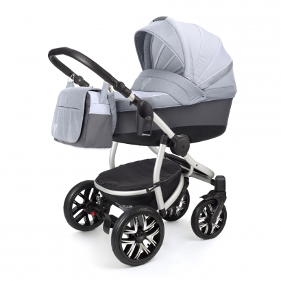 Коляска для новорожденных Esspero Grand Discovery (шасси Grey) Grey Stone