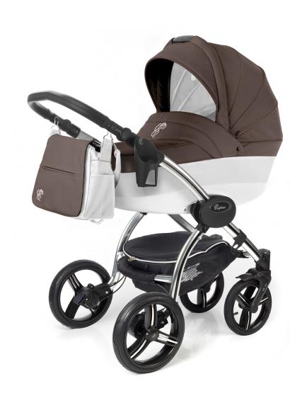 Коляска для новорожденных Esspero Grand I-Nova (шасси Chrome) Cacao leatherette