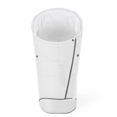 Конверт в коляску Esspero Maris Plus (флис + натуральный мех) Milk