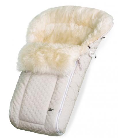 Конверт в коляску меховой Esspero Nicolas Icelandic Sheep (натуральная овчина) Beige