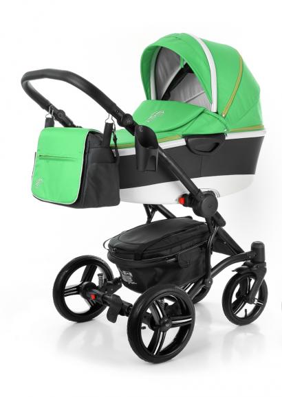 Коляска для новорожденных Esspero Tour Alu (шасси Black) Green