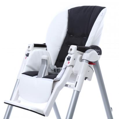 Сменный чехол сидения Esspero Sport к стульчику для кормления Peg-Perego Diner  White/Black