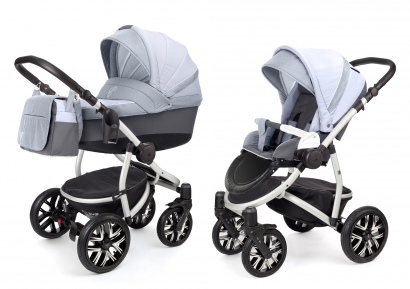 Детская коляска 2 в 1 Esspero Grand Discovery (шасси Grey) Grey Stone