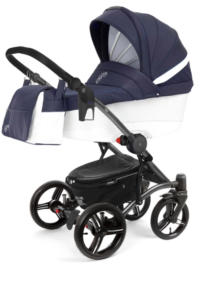 Коляска для новорожденных Esspero Grand Tour (шасси Graphite) Sky Star