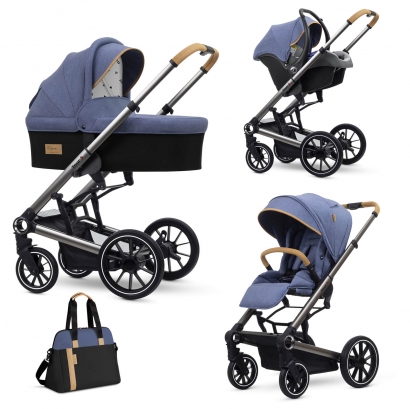 Коляска 3 в 1 Esspero Tour S + сумка Denim