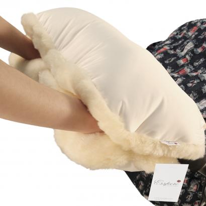 Муфта для рук на коляску Бежевый