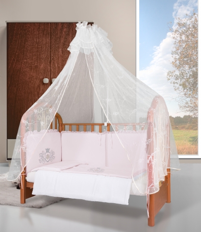 Комплект постельного белья Esspero Сrown light pink