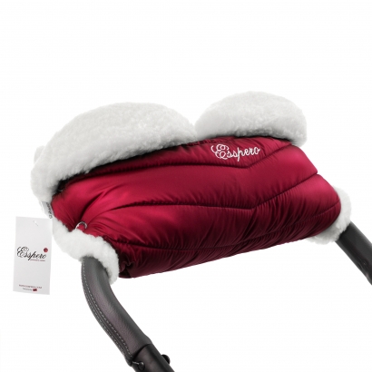 Муфта для рук на коляску Esspero Cosy White Ruby