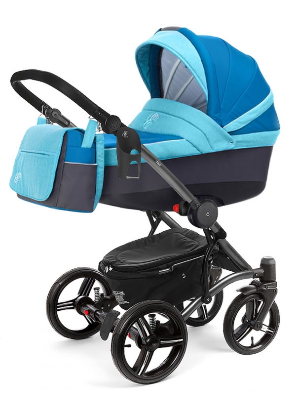 Коляска для новорожденных Esspero Tour Leatherette (шасси Graphite)