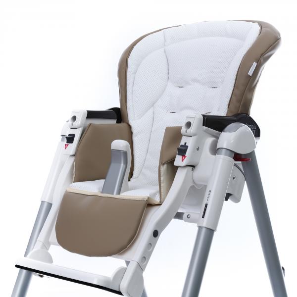 Сменный чехол сидения Esspero Sport к стульчику для кормления Peg-Perego Best Beige/White - купить по цене от производителя в официальном интернет-магазине