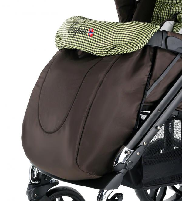 Накидка на ножки для коляски Esspero X-Drive Amber Black Checker - купить по цене от производителя в официальном интернет-магазине