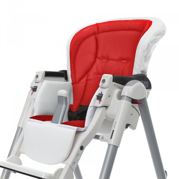 Сменный чехол сидения Esspero Sport к стульчику для кормления Peg-Perego Best White/Red - купить по цене от производителя в официальном интернет-магазине