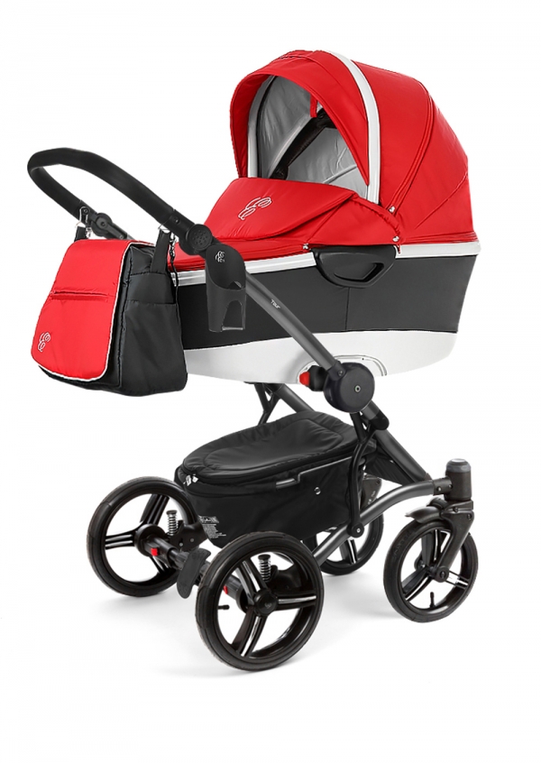 Коляска для новорожденных Esspero Tour Alu (шасси Graphite) Red - купить по цене от производителя в официальном интернет-магазине