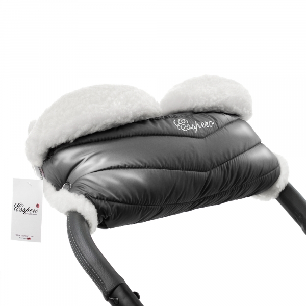 Муфта для рук на коляску Esspero Cosy White Grey - купить по цене от производителя в официальном интернет-магазине