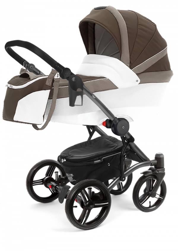 Коляска для новорожденных Esspero Tour Leatherette (шасси Graphite)
