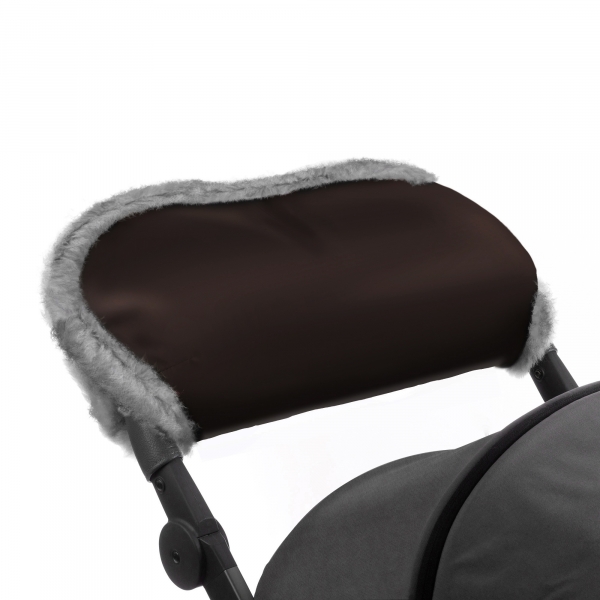 Муфта для рук на коляску Esspero Solana (Натуральная шерсть) Brown - купить по цене от производителя в официальном интернет-магазине