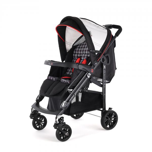 Детская прогулочная коляска Esspero X-Drive Coral Black Checker - купить по цене от производителя в официальном интернет-магазине