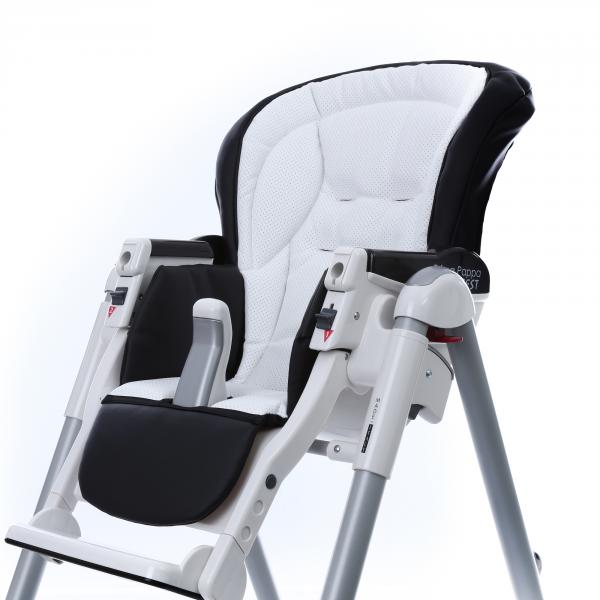 Сменный чехол сидения Esspero Sport к стульчику для кормления Peg-Perego Best Black/White - купить по цене от производителя в официальном интернет-магазине