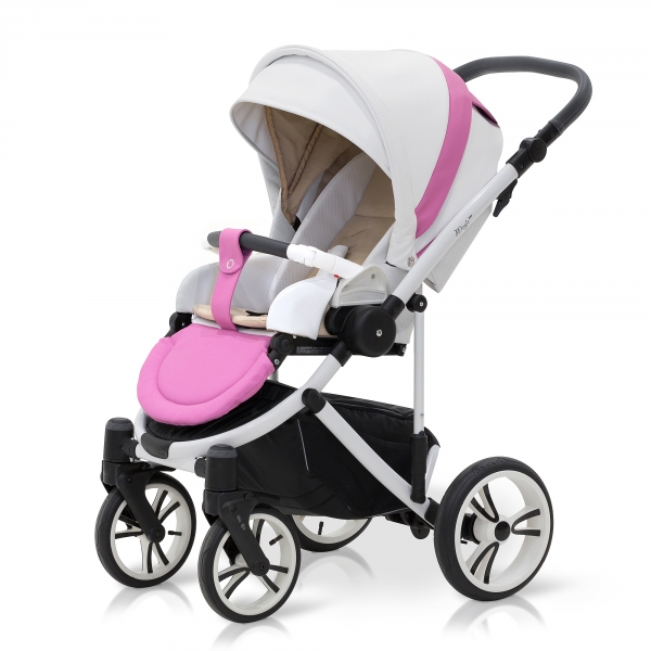 Прогулочная коляска Esspero Limited Edition (шасси White) Pink - купить по цене от производителя в официальном интернет-магазине