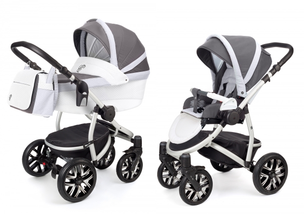 Детская коляска 2 в 1 Esspero Grand Discovery (шасси Grey) Royal Light Grey