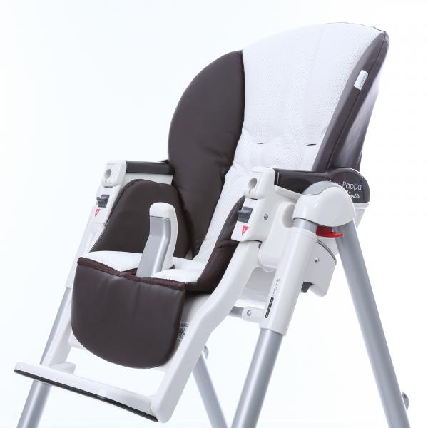 Сменный чехол сидения Esspero Sport к стульчику для кормления Peg-Perego Diner  Brown/White - купить по цене от производителя в официальном интернет-магазине