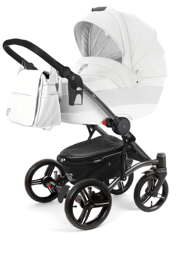 Коляска для новорожденных Esspero Tour Leatherette (шасси Graphite)